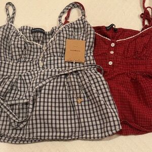 Brandy Tiffany Tanks and Necklace